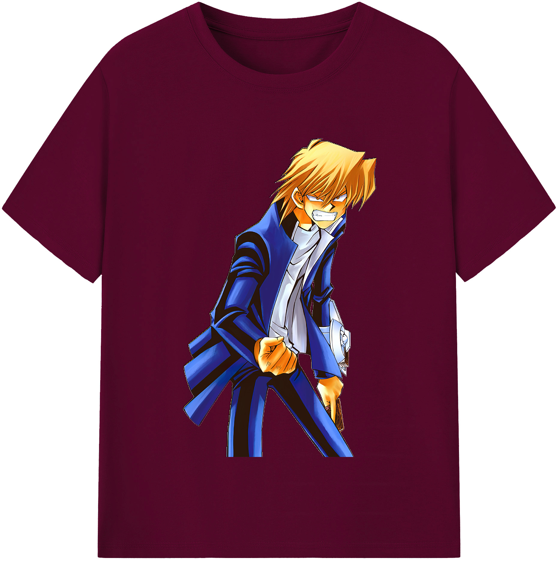 （画像用） 遊☆戯☆王 Yu-Gi-Oh! レディースカジュアルプリントTシャツ（綿100％）